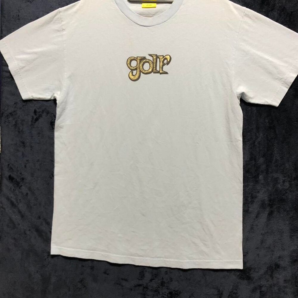 Tyler the creator 2000's Golf t shirt light blue with front hit OFWGKTA